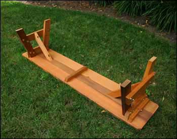 Red Cedar Picnic Table w/Benches