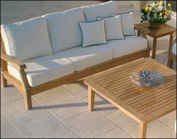 Teak Port Sofa and Table Collection