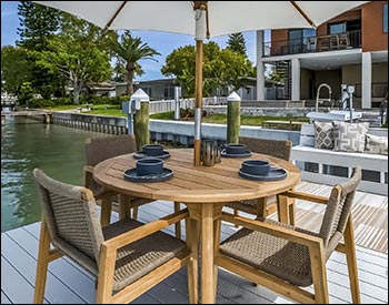 Teak Sanibel Dining Table