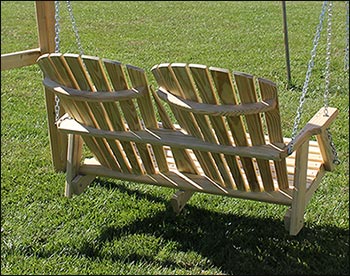 4 Treated Pine Adirondack Swing