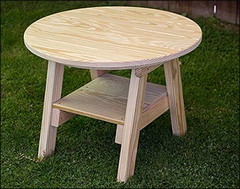 Treated Pine Round Table