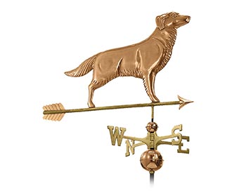 Golden Retriever Weathervane