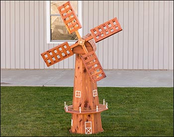 Eastern Red Cedar Windmill