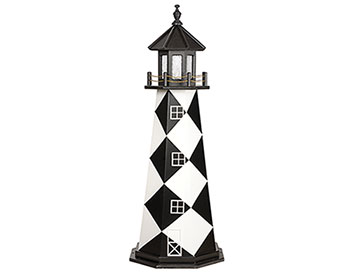 Wooden Cape Lookout Lighthouse Replica 