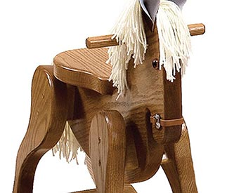 Wooden Rocking Horse