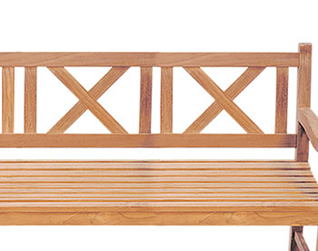 60" Teak Skipper Bench