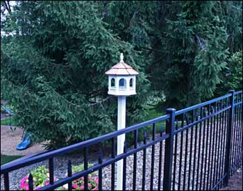 Pressure Treated Wood Mounting Post