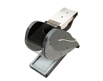 Treated Pine Chickadee Birdfeeder