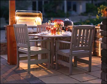 Poly Lumber 5 Pc. English Garden Dining Set