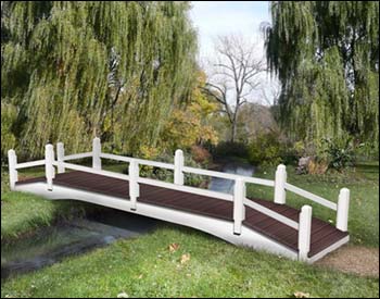 Single Rail Pedestrian Trail Bridge