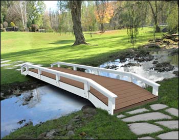 Single Rail Pedestrian Trail Bridge