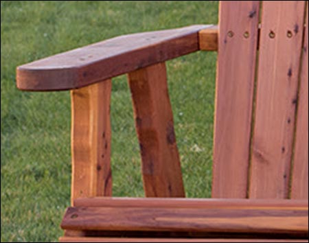 Eastern Red Cedar Adirondack Chair