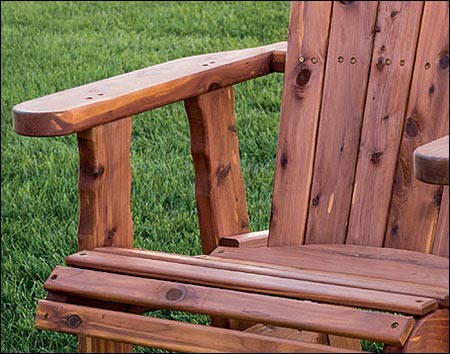 Eastern Red Cedar Glider Chair