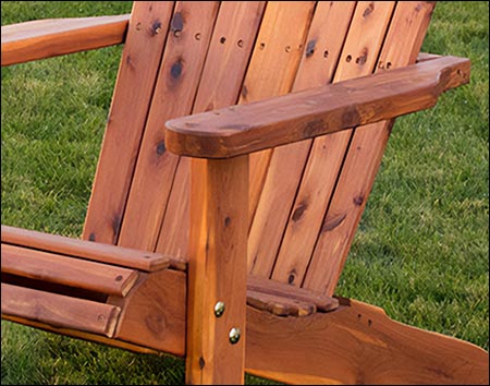 Eastern Red Cedar Adirondack Lounge Chair