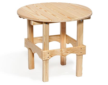 Treated Pine 3 Pc. Curveback Glider Set