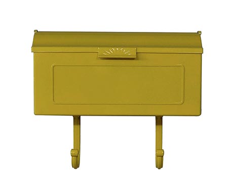 Aluminum Nash Horizontal Wall Mount Mailbox