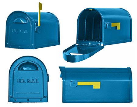 Aluminum Dylan Curbside Mailbox