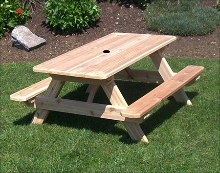 Red Cedar Kids Picnic Table