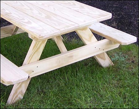 Treated Pine Kids Picnic Table