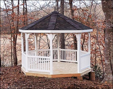 Vinyl Garden Gazebo