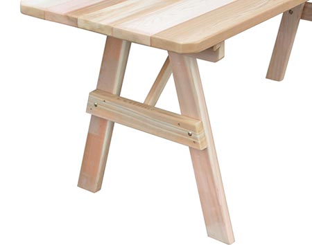 Red Cedar Traditional Table (Table Only)