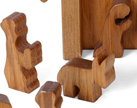 Maple Nativity Scene