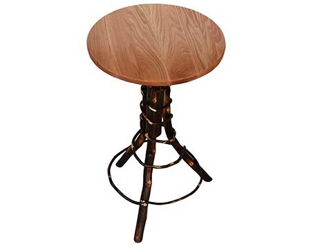 Hickory Accent Table