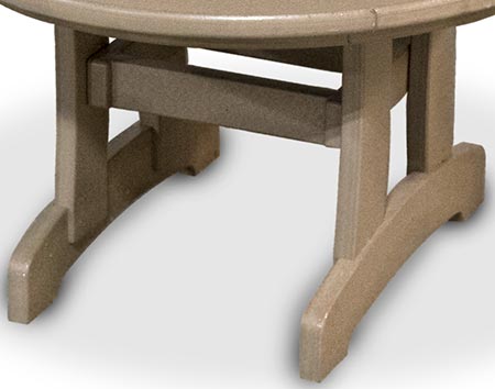 Poly Lumber Round End Table