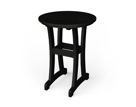 Poly Lumber Round Bar Table