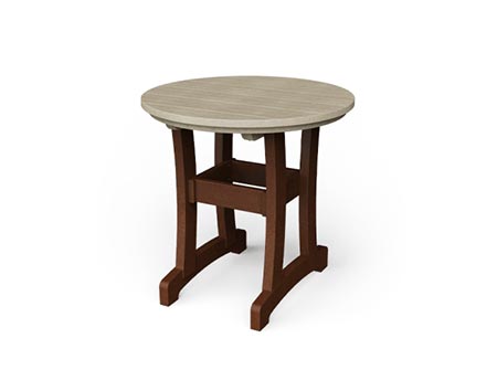 Poly Lumber Round Dining Table