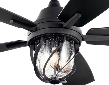 52" Bluster Outdoor LED Ceiling Fan