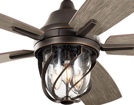 52" Bluster Outdoor LED Ceiling Fan