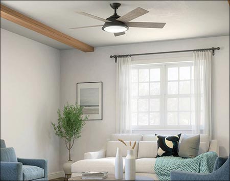 56" Vedri Outdoor LED Ceiling Fan