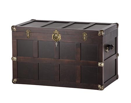 Large Maple Toy Trunk