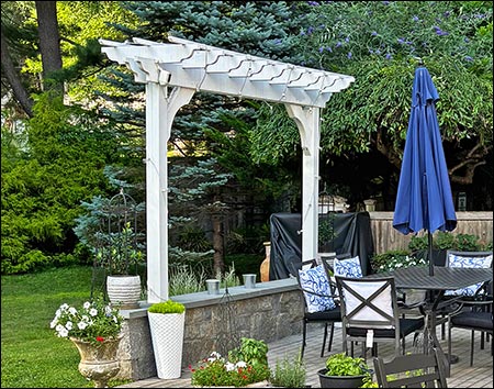 Treated Pine In-Line Pergolas