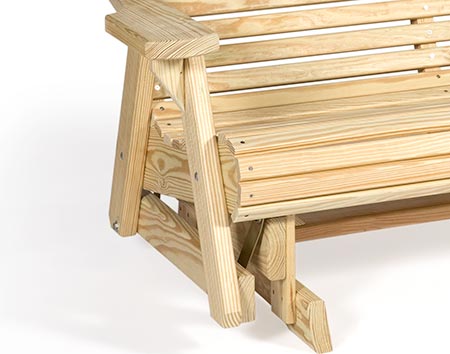 Treated Pine Rollback Glider