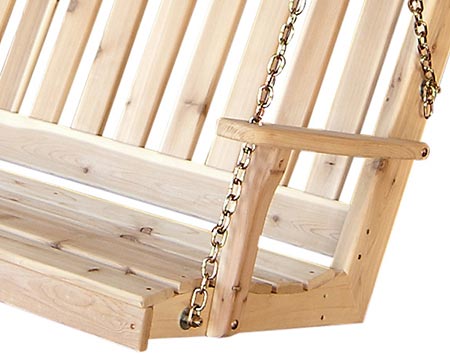 Red Cedar Traditional English Swing