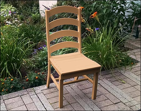 Poly Lumber Ladderback Dining Chair