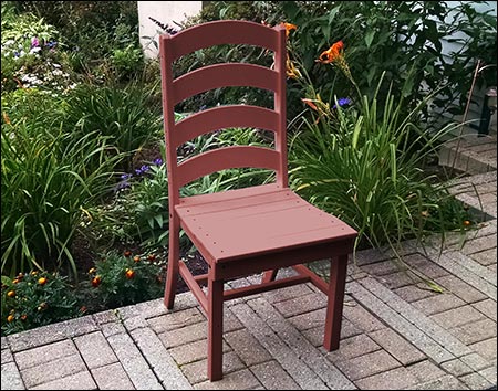 Poly Lumber Ladderback Dining Chair