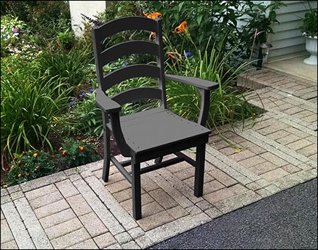 Poly Lumber Ladderback Dining Chair