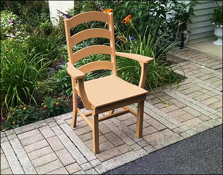 Poly Lumber Ladderback Dining Chair