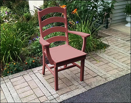 Poly Lumber Ladderback Dining Chair