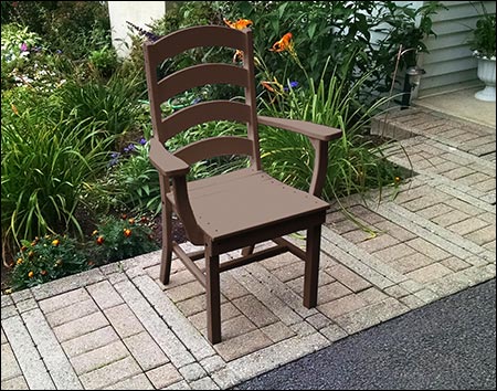 Poly Lumber Ladderback Rectangular 7 Pc. Dining Set
