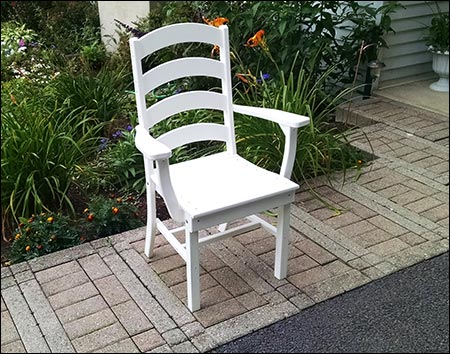 Poly Lumber Ladderback Dining Chair