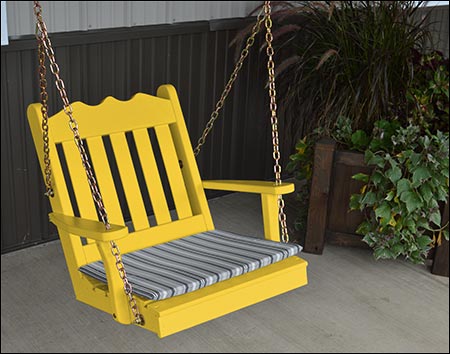 Southern Yellow Pine Royal English Garden Swing