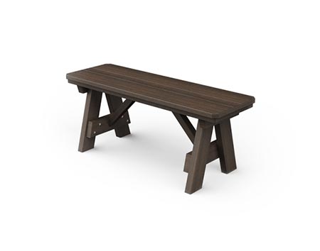 Poly Lumber Dining Bench
