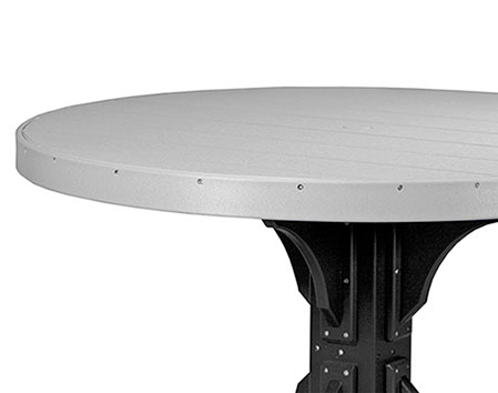 4 Poly Lumber Round Table
