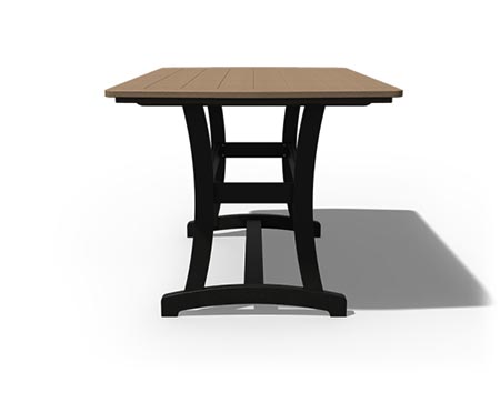 Poly Lumber Rectangular Bar Table