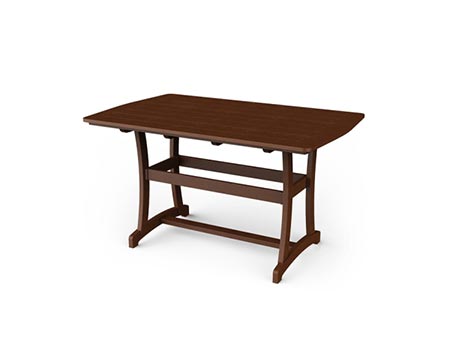 Poly Lumber Rectangular Bar Table