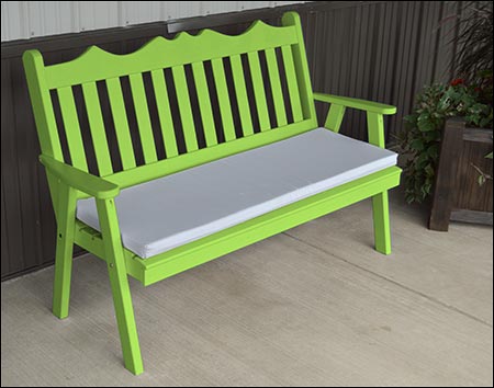 Southern Yellow Pine Royal English Garden Bench